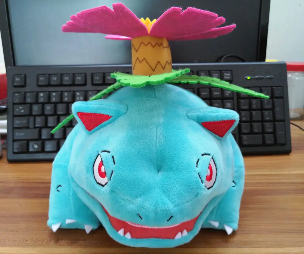 Tomy Venusaur плюшевая игрушка кукла большая 8," Новинка