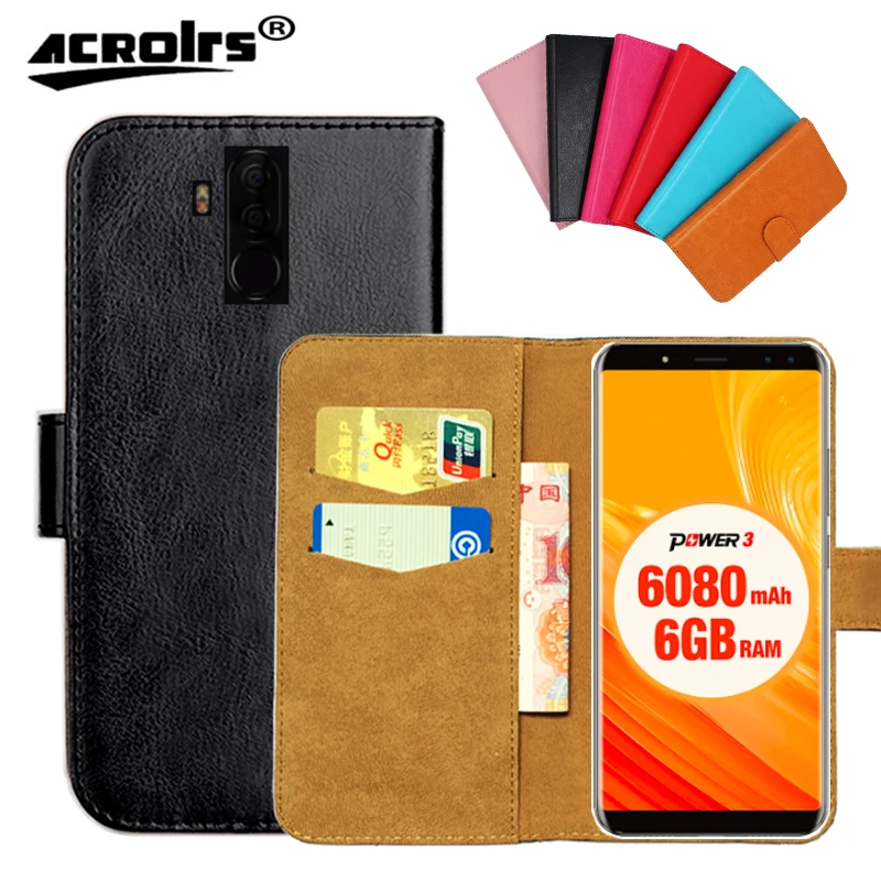 

Original! Ulefone Power 3 Case ,6 Colors High Quality Leather Exclusive Case For Ulefone Power 3 Cover Phone Bag Tracking