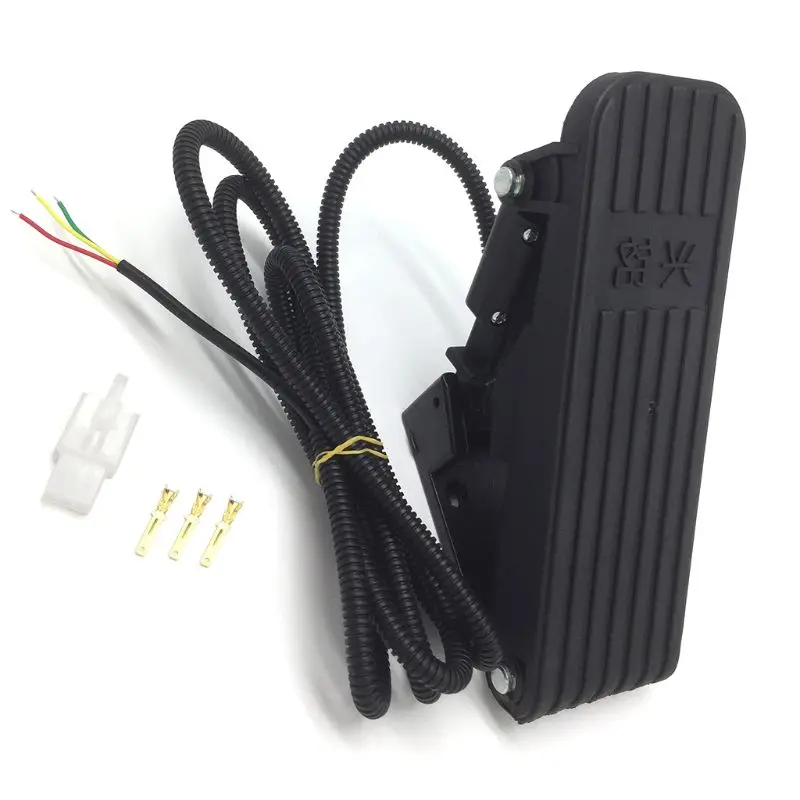 

Electric Scooter Foot Pedal Throttle Ebike Electric Tricycle Accelerator Pedal Speed Control Bicycle kit M77