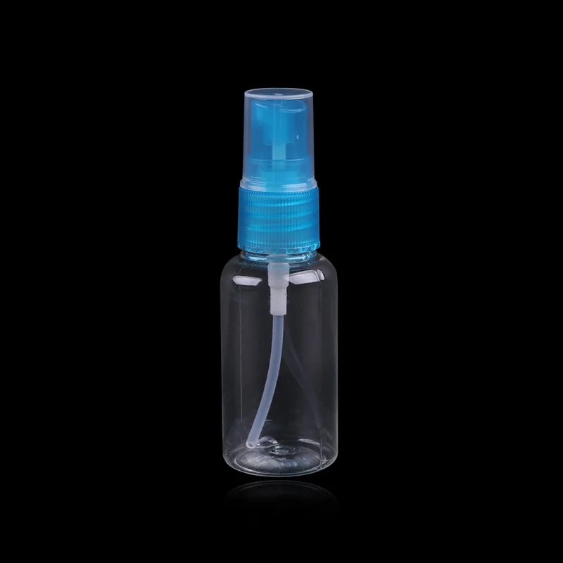 2pcs Small Plastic Spray Refillable Bottles Perfume Bottle Water Spray Perfume Cosmetic Containers
