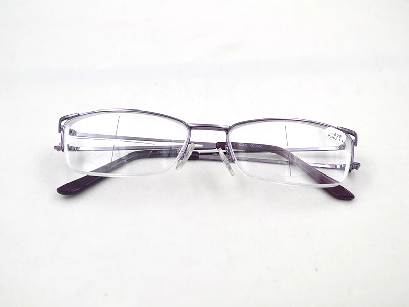 Женские очки металлические половинные оправы очки близорукость очки для зрения Gafas-1-1,5-2-2,5-3-3,5-4-4,5-5-5,5-6 L3