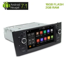 Android 7.1 2 г Оперативная память dvd-стерео головного устройства для Fiat Grande Punto Linea 2007 2008 2009 2010 2011 2012 авто радио GPS навигации