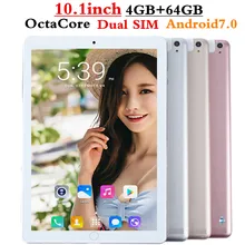 FENGXIANG Octa Core 10.1 Inch tablet pc Android Tablet 4GB RAM 64GB ROM Dual SIM pc tablet Bluetooth GPS Android 7.0 10 Tablets