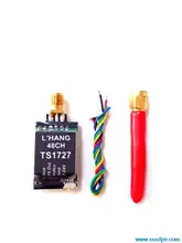 Alta Qualidade 5.8G 48CH 25 mW/600 mW Comutável 5.8 Ghz FPV Transmissor AV com Display Digital Para RC Zangão Câmera Acessórios