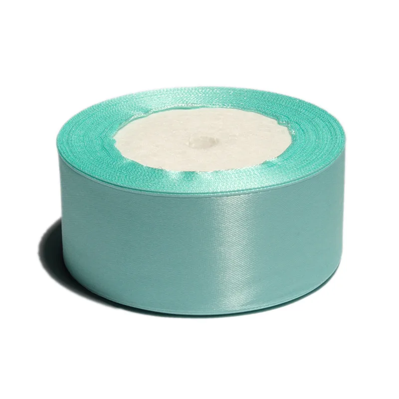 22meters Mint Green 1.6&quot Shiny Satin Ribbons for Wedding Invitation Card Gift Solid Silk Webbing Wrapping Apparel Decoration | Дом и сад