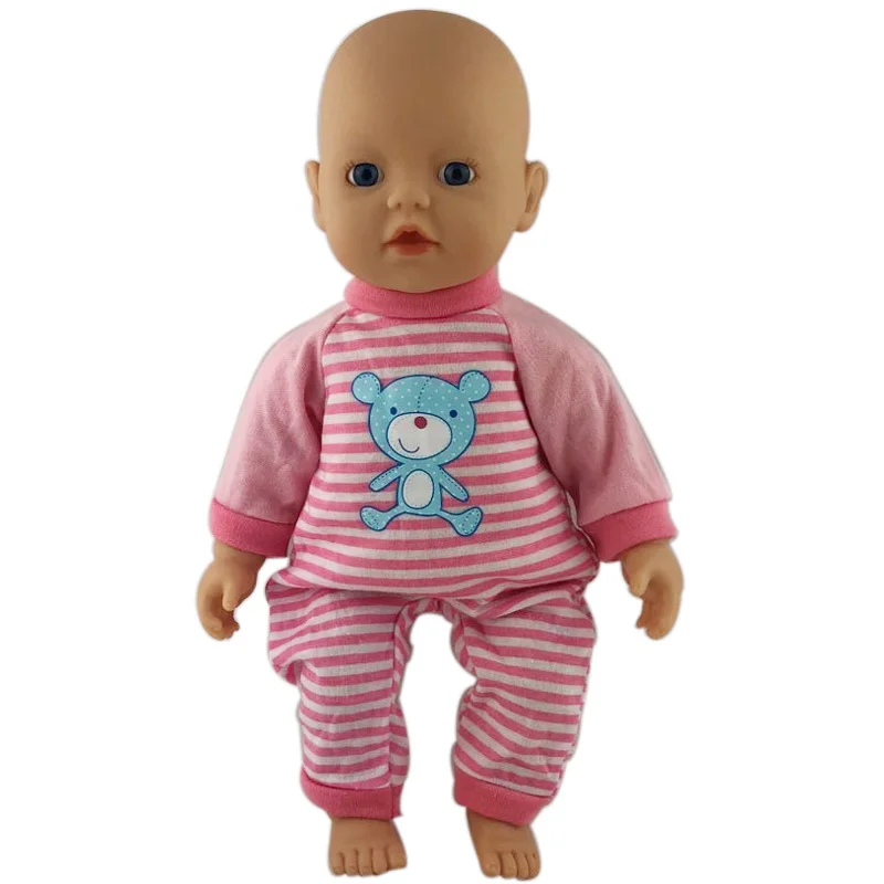 Одежда для одежды 32 см My little Bayby Born Doll 13 дюймов куклы одежда(продается только одежда - Цвет: Коричневый