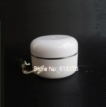 

Cosmetic Container Ointment Tins Cream Jar With Silver 50pcs 20g 20ml Plastic Empty Day Refillable Inner Lid Free Shipping
