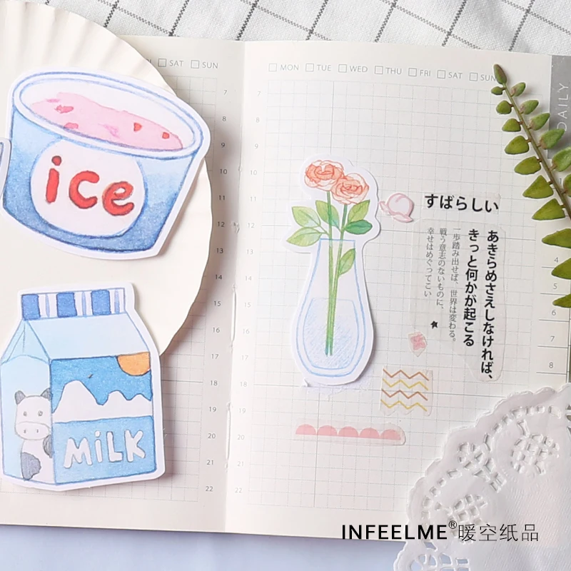 Infeel. Me blue feeling блокнот для заметок Сделай Сам бумага для заметок 30 шт./упак. блокнот оптом