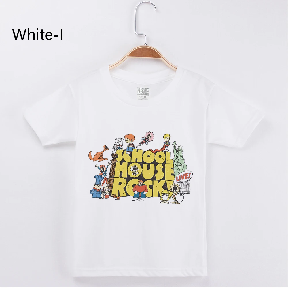 Roupa dos Miúdos T-shirt de Instrumentos Musicais da Banda de Impressão Meninos de Manga Camisas do Bebê Novas Crianças Algodão Curta t Menina Cobre Tee 2020 100% 13 Mamãe e Bebê