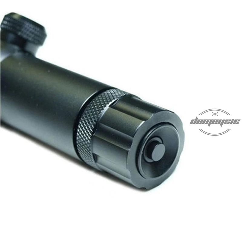 Tactical 5mw Red Laser Sight Rifle Scope Riflescope Designator 20mm Mount Tail Switch For Hunting