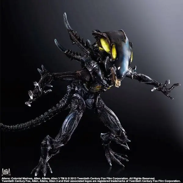 10 ''Play Arts Kai инопланетянин NECA colonial fleet alien genodude Xenomorph Predators ПВХ фигурка Коллекционная модель игрушки куклы