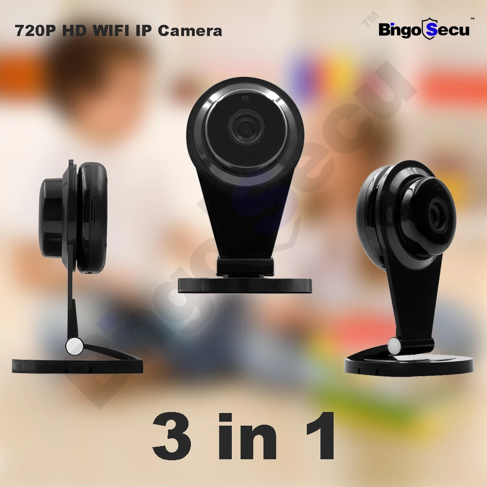 Wireless WIFI 720P HD IP Camera with iOS/Android APP and Night Vision