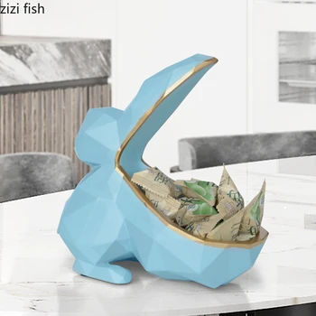 

Animal Modeling Resin Storage Boxes Candy / Snacks / Cosmetics / Jewelry Storage Organizer Home Decoration Storage Tool