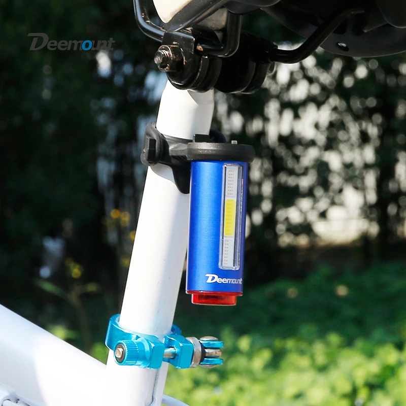 Sale Deemount Hot New Bicycle Tail Light 3 Colors in 1 Lamp LED COB Visual Warning Bike Rear Lantern 100LM 850aAH Rechargeable 4 Sale Deemount Hot New Bicycle Tail Light 3 Colors in 1 Lamp LED COB Visual Warning Bike Rear Lantern 100LM 850aAH Rechargeable 4
