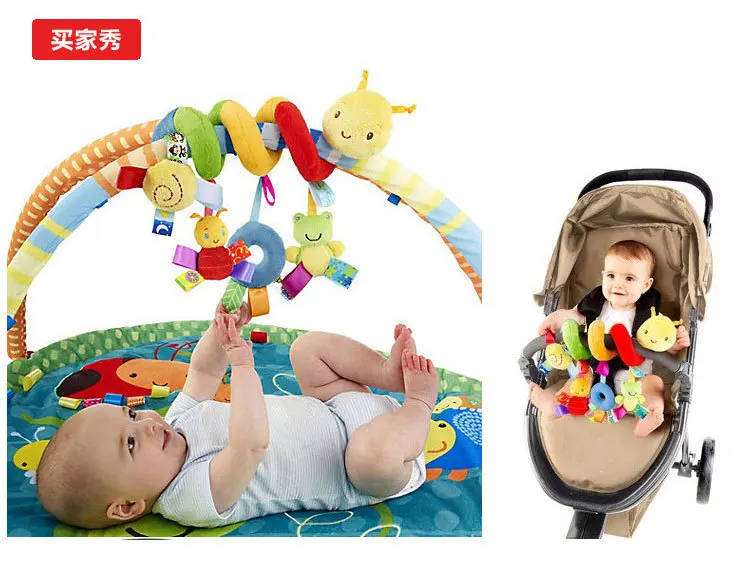 Happy monkey Горячая Детская многофункциональная кровать таггис ходунки игрушки для малышей, новорожденных Детская образовательная Музыкальная погремушка