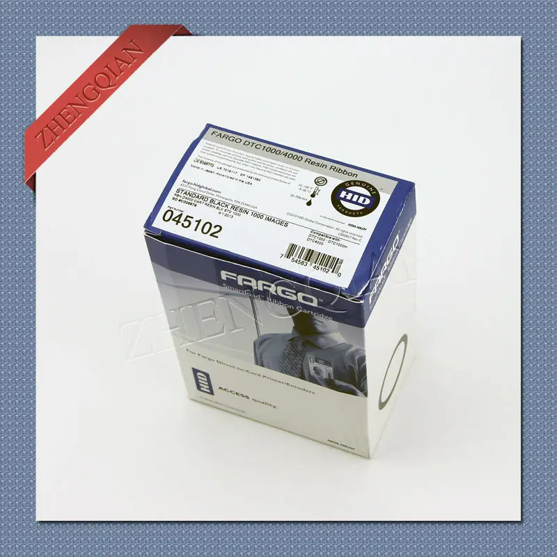 

Fargo 45102 Standard Black Monochrome Ribbon Kit use for DTC1000 DTC4000 printer ribbon