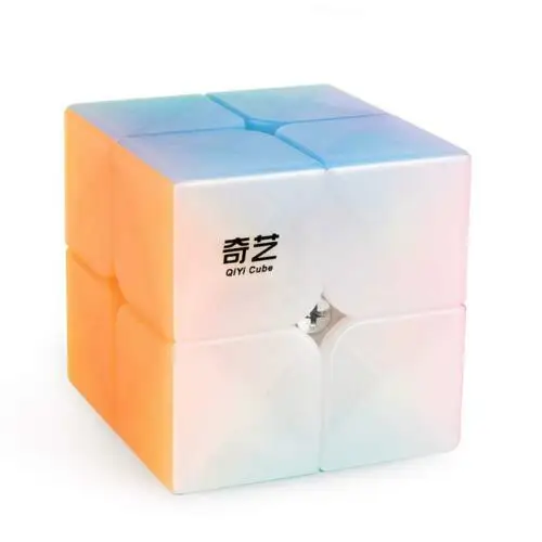 

Qiyi QiDi Jelly 2x2x2 Magic Cubes Stickerless Speed Cube Puzzle Twist MoFangGe MFG qidi s 2x2x2 jelly Speed cube