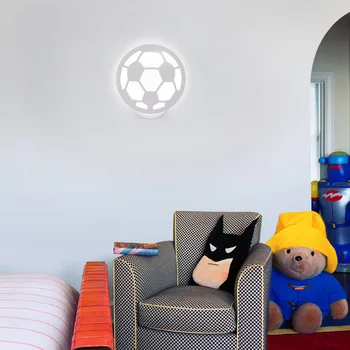 

Home Light Lamp football shape Warm White 18W 36 LED Light Living Room Corridor Bedside Wall Lamps Home Decor Night Light