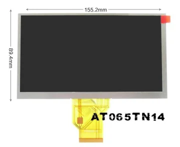 Thickness 5 MM New 6.5 inch lcd screen AT065TN14 20000938-31 20000938-30 with touch 064027b free shipping | Компьютеры и офис