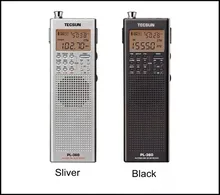 Tecsun PL360 PLL Mondial Bande DSP Radio station récepteur avec ETM AM FM SW LW PL-360 Noir Argent Disponible intégré haut-parleur