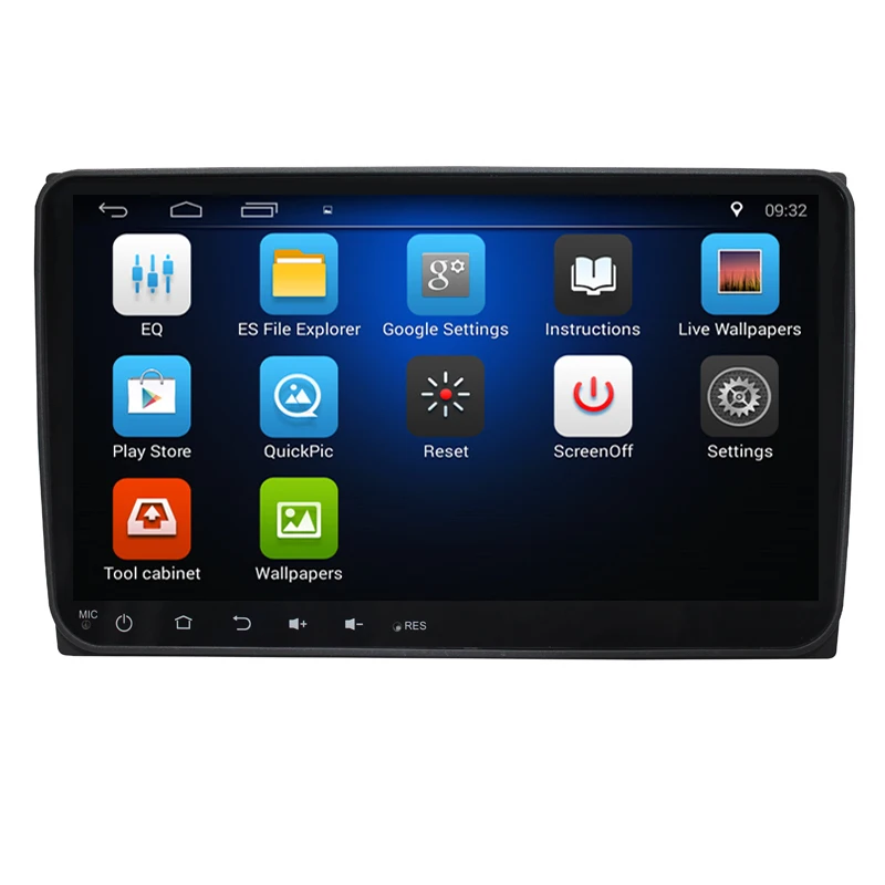 Clearance 9" Quad core Car radio for VW Bora Sagitar Magotan Touran Golf 2006-2010 android 8.1 car DVD player with WiFi BT Steering wheel 19