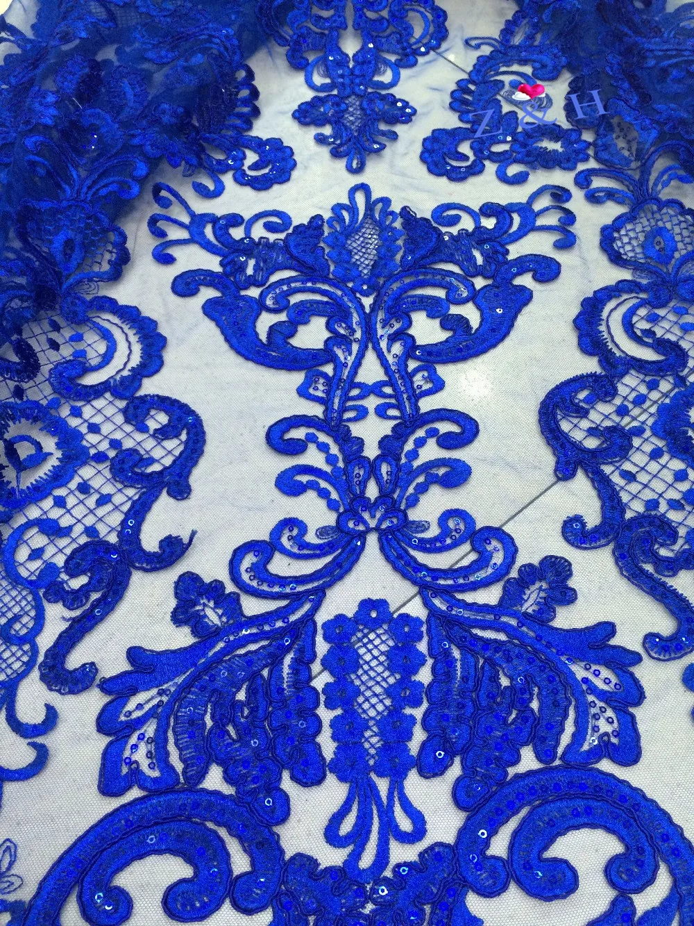 

7 colors Hot Sale JOY-036 African sequins Lace Fabric Fashion embroidered French Lace Fabric Nigerian lace Fabric