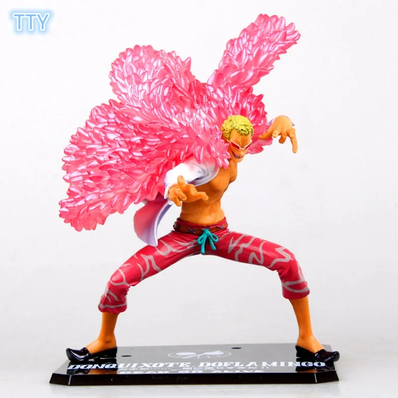 One Piece Action Figure Donquixote Doflamingo Joker Figures 19cm