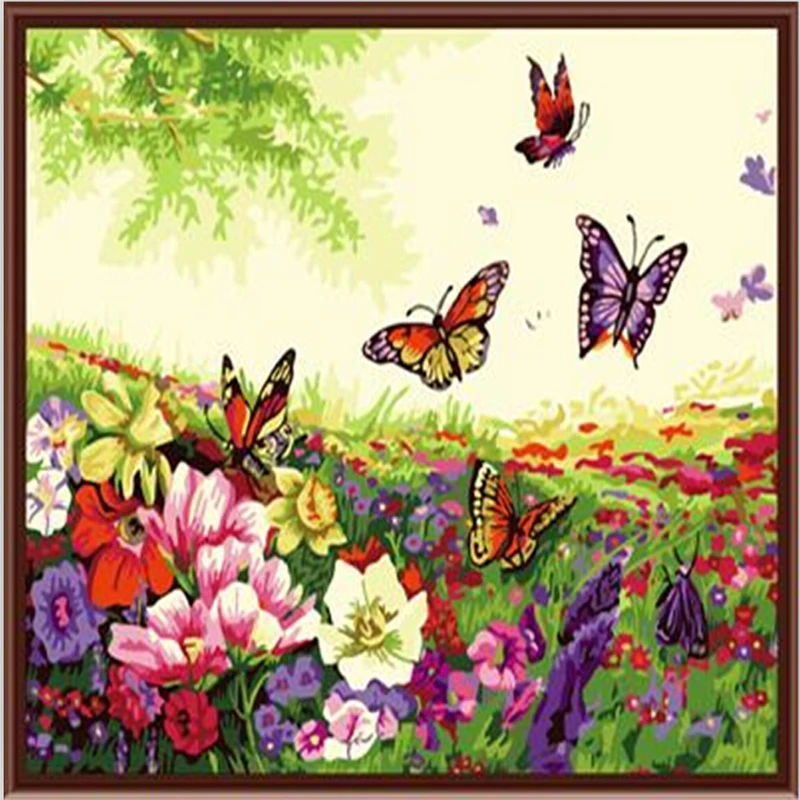 Download Vintage home decor wall art 40*50 acrylic oil paintings ...