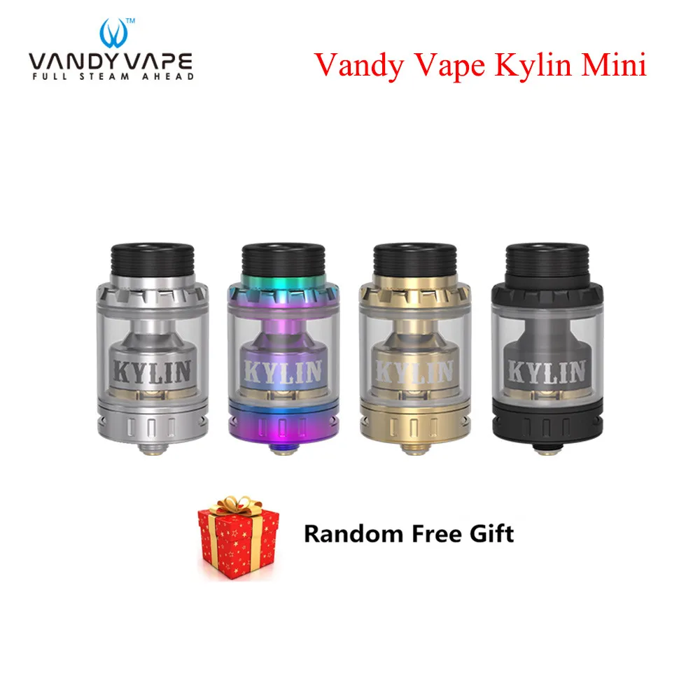 

Original Vandy Vape Kylin Mini RTA Atomizer Electronic Cigarette Honey Comb Airflow Vape Tank 3-5ml for Vandyvape Box Mod E Cig