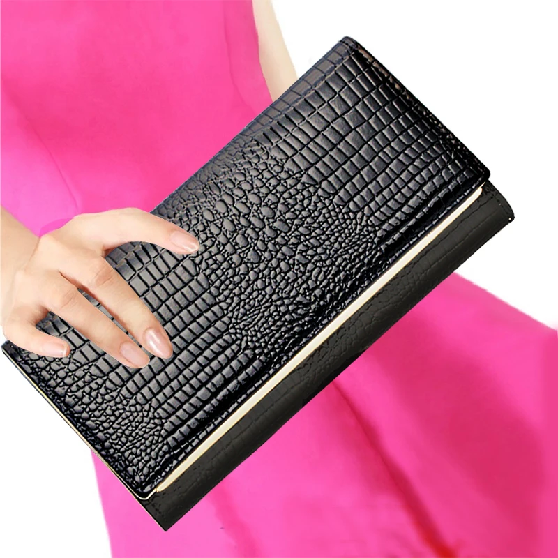 

womens wallets and purses Leather Long Standard with phone Zipper Coin purse Card Holder Ladies Combination Lock Wallet Female