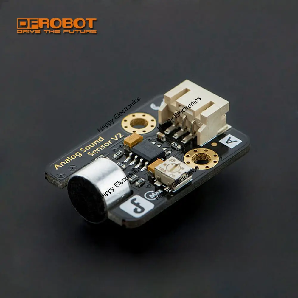 DFRobot обновленный гравитационный аналоговый звуковой датчик/анализатор звука