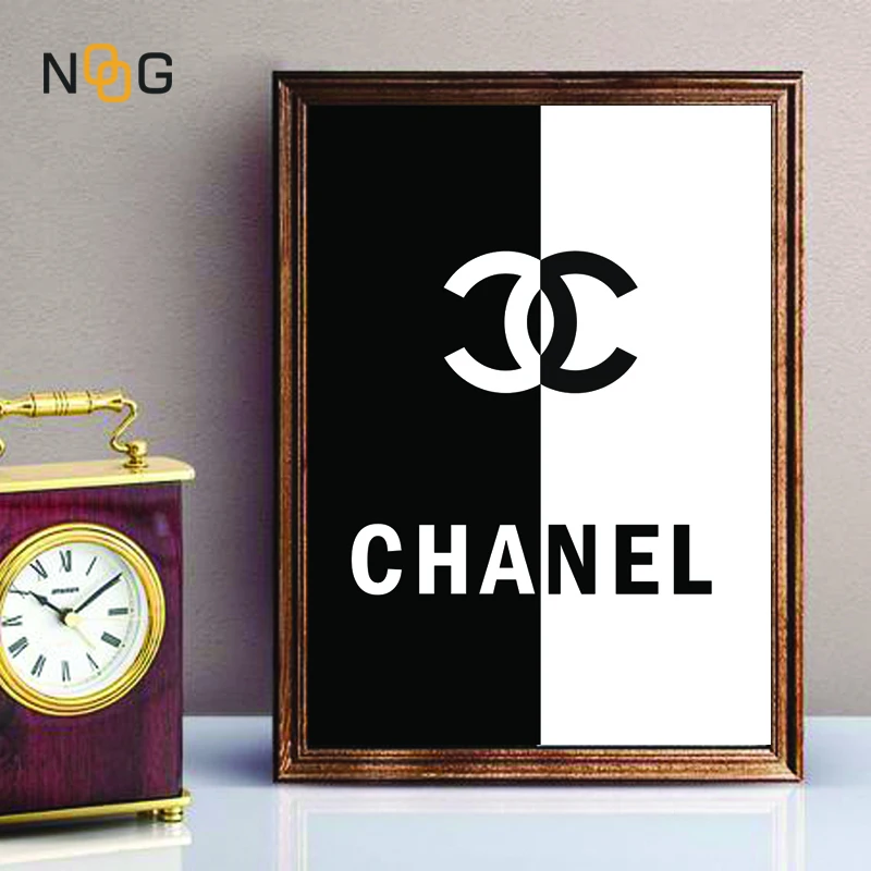 

NOOG Canvas Painting Fashion Brand Nordic Wall Pop Art COCO Poster Prints Vogue Decoration Pictures For Living Room Decorative