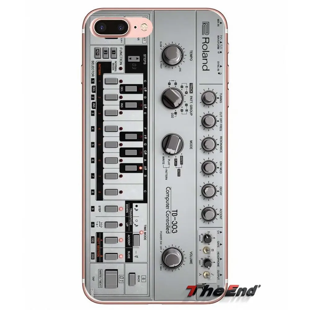 Roland TB303 сделка 9292 чехол для телефона с музыкальным принтом Sony Xperia Z Z1 Z2 Z3 Z5 compact M2 M4 M5