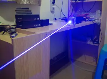 

focusable true 5W 445nm blue laser module engraving laser / wood burning /12V input with TTL power supply / DHL