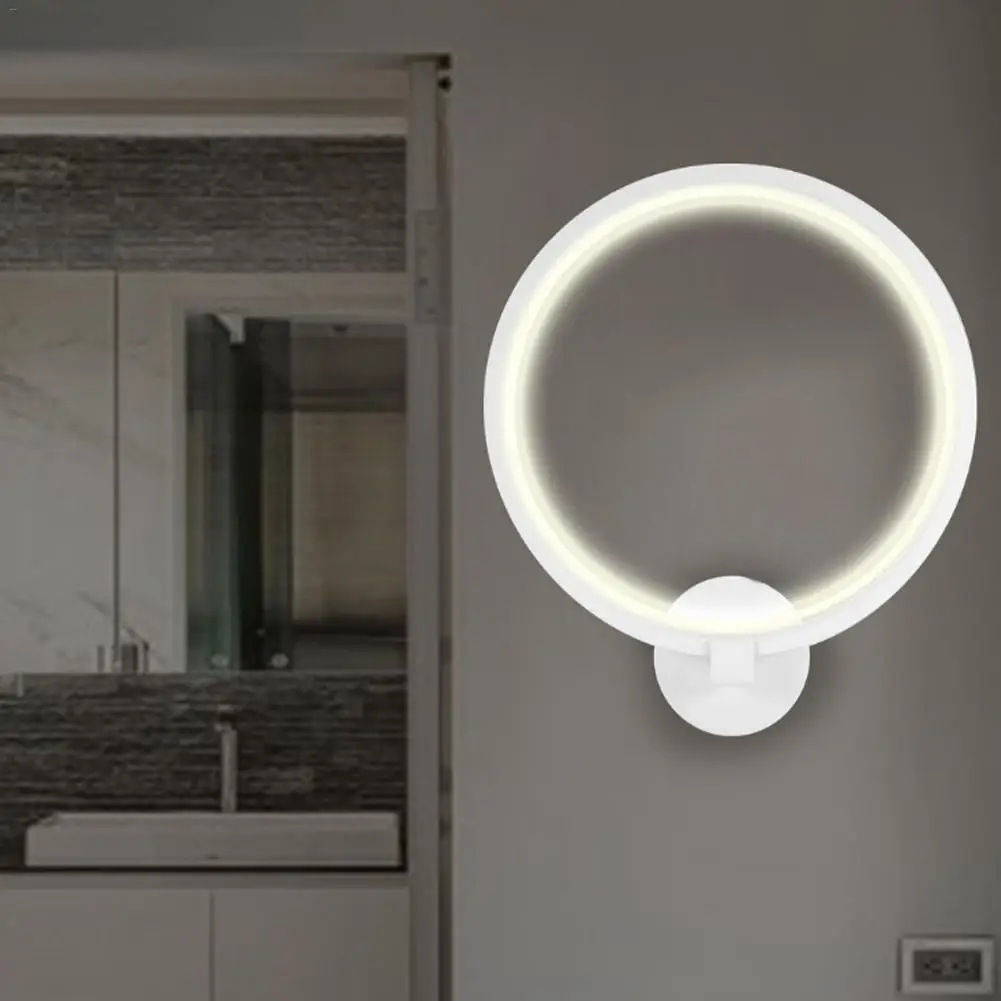 

AC180-220V LED Wall Lamp Nordic Post-modern Style Macaron Round Simple Wall Light For Hallway Stairs Living Room Study Bedroom