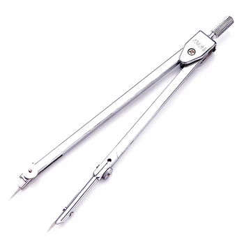 

8604 compasses five sets of metal material factory direct calibration precision plotter school teaching office supplies 1 piece