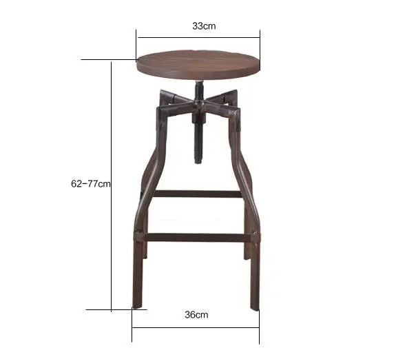 002 твердой древесины барный стол и стул. Плетённый chair.44100 - Цвет: 17