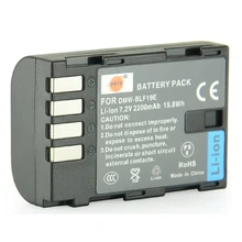 DSTE DMW-BLF19E BLF19 Rechargeable Camera Battery for Panasonic Lumix DMC-GH3 DMC-GH4