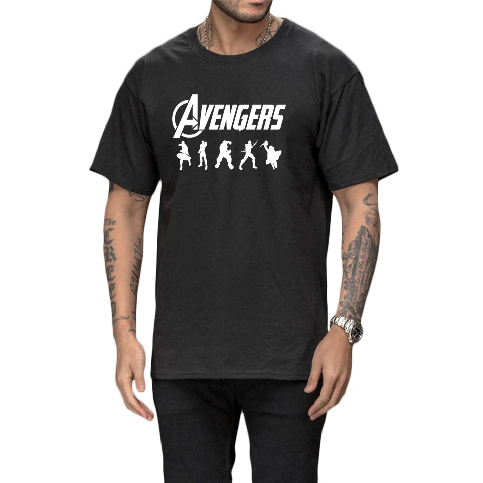 

T Shirt men/Women Avengers Endgame Fashion summer Casual 2019 Brand Short sleeve t-shirt print hip hop Harajuku top tees