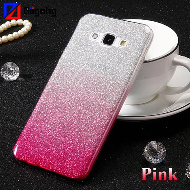 

Bling Gradient Color Glitter Case for samsung galaxy J2 J4 J6 A6 A8 2018 S8 S9 Plus S7 S6 edge S5 A3 A5 2017 Soft Silicone Cover