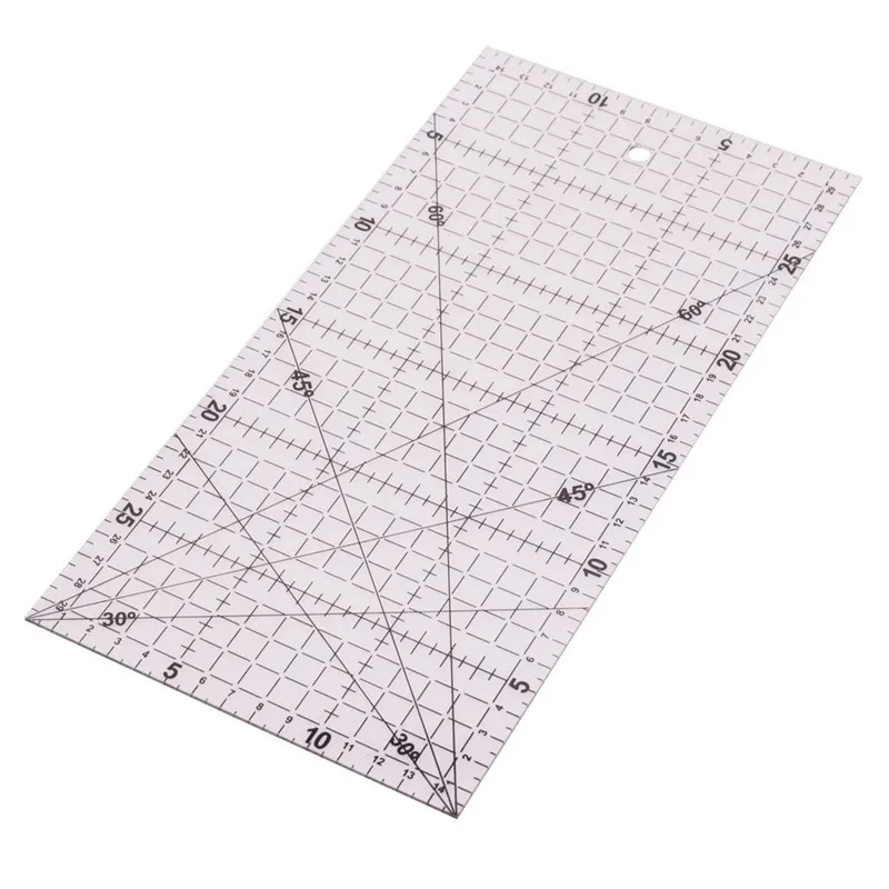 

10 pcs 300mmx15cm Patchwork Ruler Quilting High Grade Acrylic Material Transparent Ruler Scale School Drafting Supplies