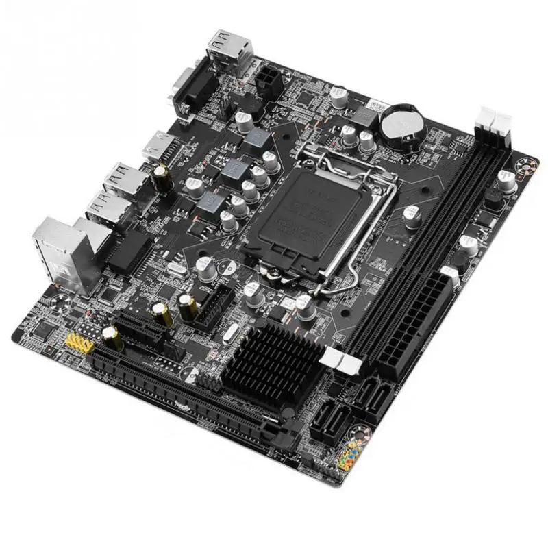 جديد B75-1155 كمبيوتر مكتبي اللوحة الفنية اللوحة وحدة المعالجة المركزية واجهة LGA 1155 دائم ملحقات الكمبيوتر