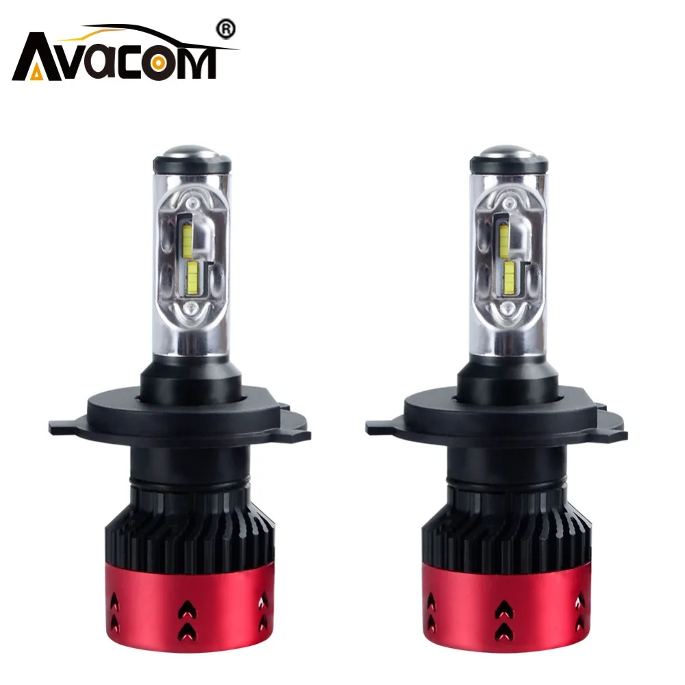 Автомобильный светодиодный светильник Avacom H15 H11 ZES H1 H3 H8 HB3 HB4 9004 9007 12 В 24 70 Вт 6500 К