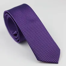 Lammulin Галстуки новинка фиолетовый с голубой плед серебряные точки галстук узкие жаккардовые 6 см галстук узкий джентльмен Corbata