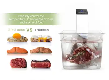 ITOP Electric Sous Vide Use with Vacuum Sealer Cook Vacuum-packed Food Thermal Immersion Circulator