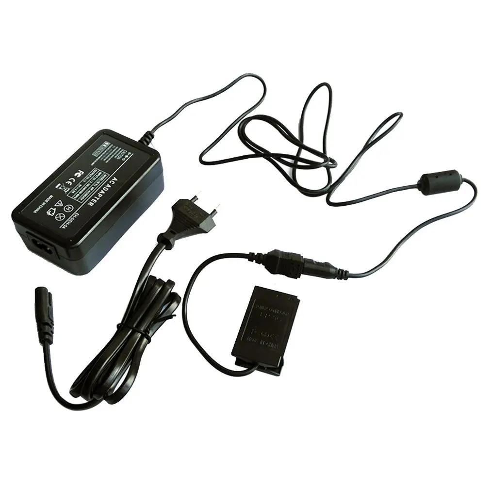 

High Performance Power Supply Adapter Charger Cord Cable Kit Black Durable EH5A+EP-5C for Nikon 1 J5 1J5