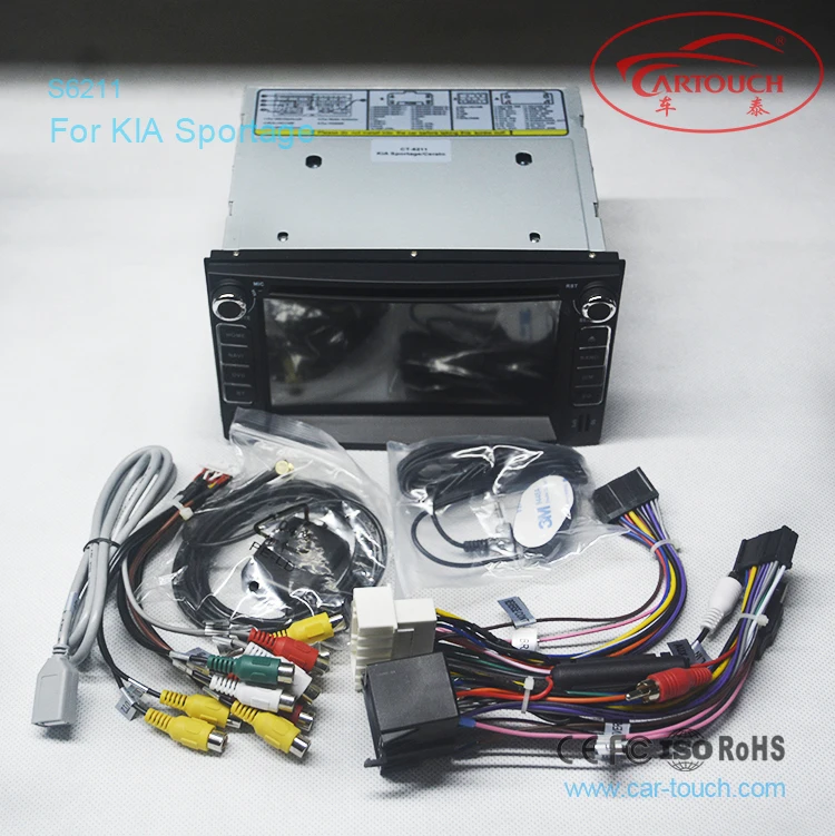 Clearance Car DVD for Kia Sorento Cerato Sportage Spectra Rondo Carens Optima Magentis GPS Head Unit Car radio Free Camera Free Map 1