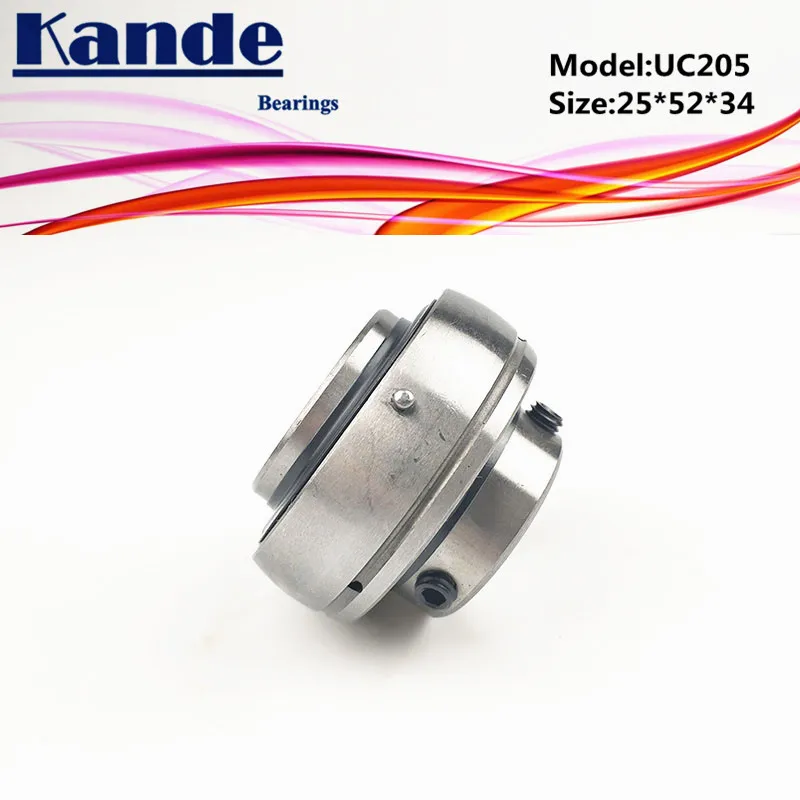 Подшипники Kande 1 шт. UC 205 UC205-14 ID: 7/" UC205-16 ID: 1" опорный подшипник UC205 UC 205-14 UC205-16
