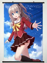 Wall Scroll Poster Fabric Painting For Anime Charlotte Nao Tomori 009
