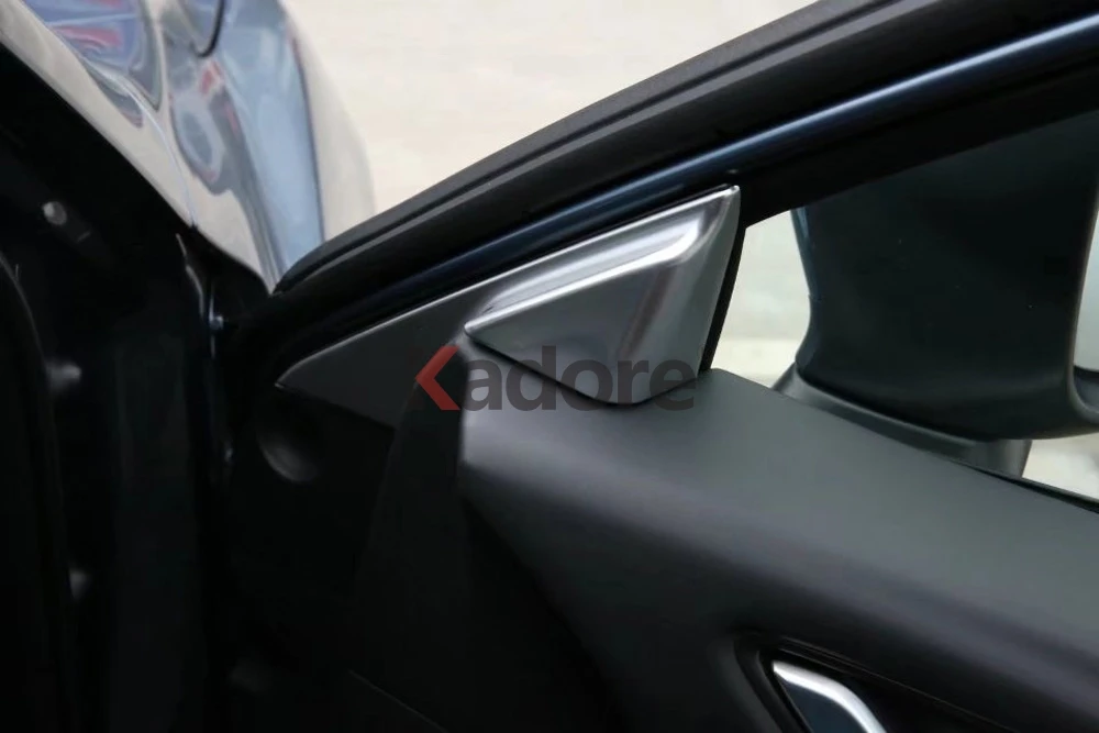 Для Mazda 6 Atenza M6 2013 ABS Матовый Интерьер окна Triangel крышка отделка боковой двери столб стайлинга автомобилей